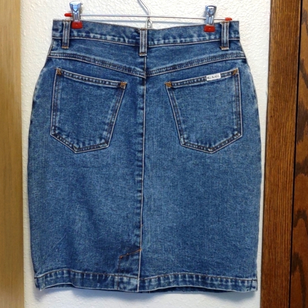 Bill Blass Denim Skirt